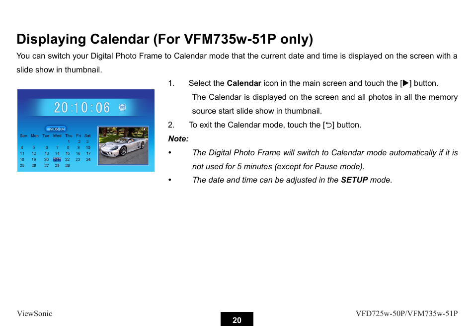 VIEWSONIC VFM735W-51P User Manual | Page 27 / 35