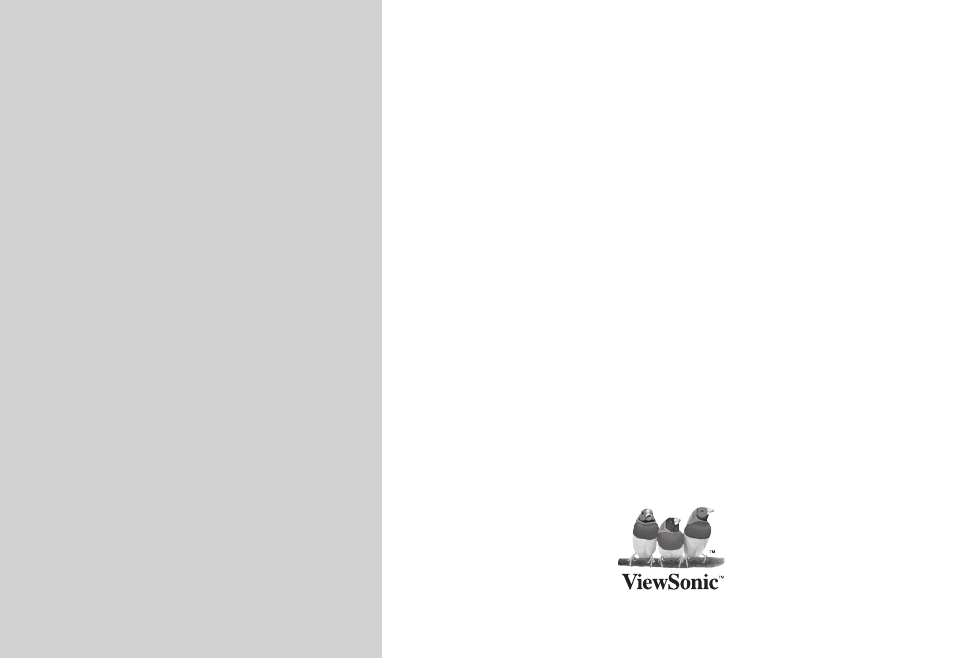 VIEWSONIC VFM735W-51P User Manual | Page 35 / 35