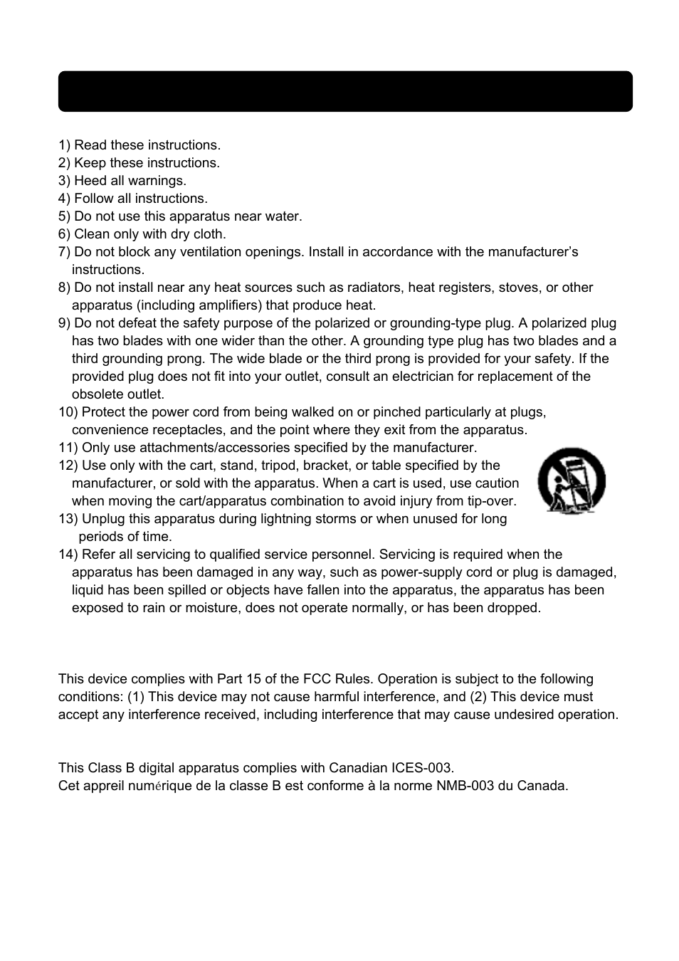 Important safety instruction, Emc/emi | VIEWSONIC DF88W User Manual | Page 2 / 45