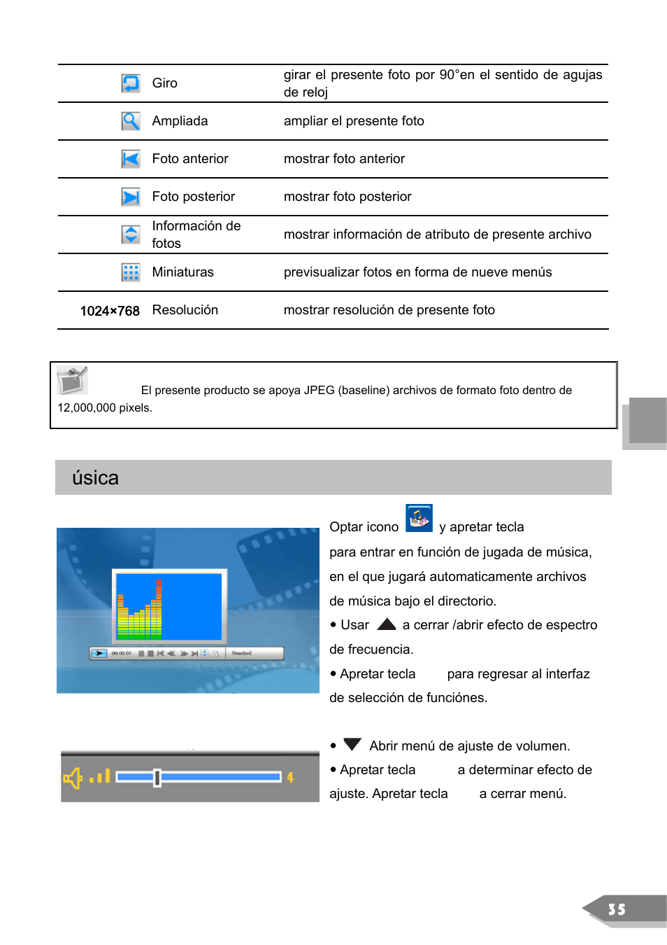 Úsica | VIEWSONIC DF88W User Manual | Page 37 / 45