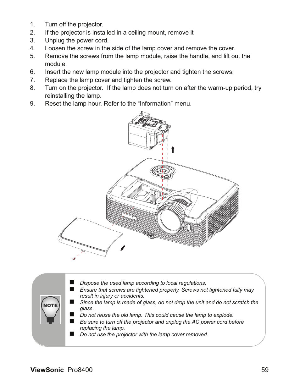 VIEWSONIC VS13647 User Manual | Page 63 / 78