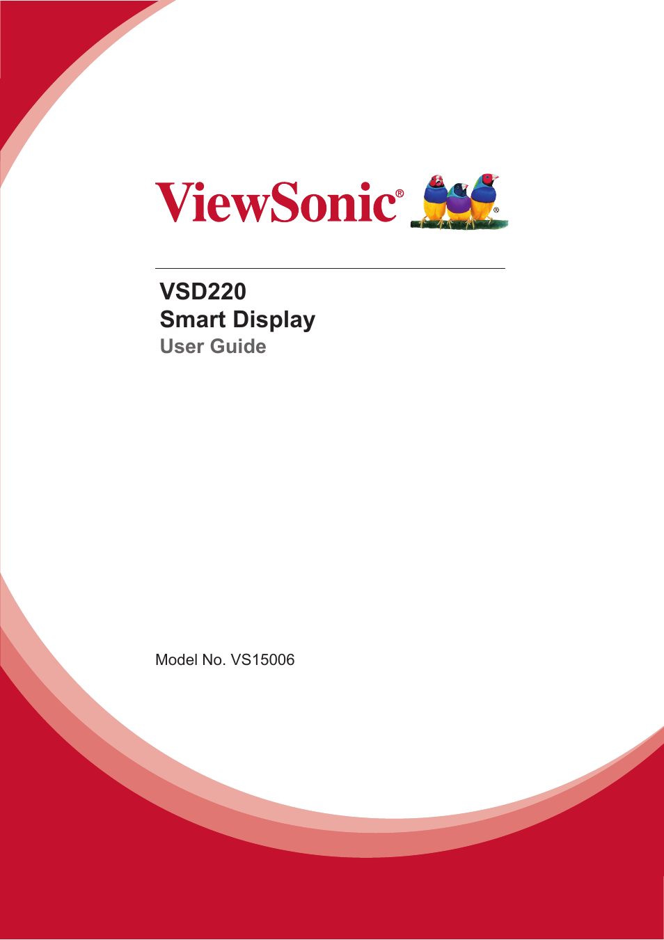 VIEWSONIC Smart Display VSD220 User Manual | 57 pages