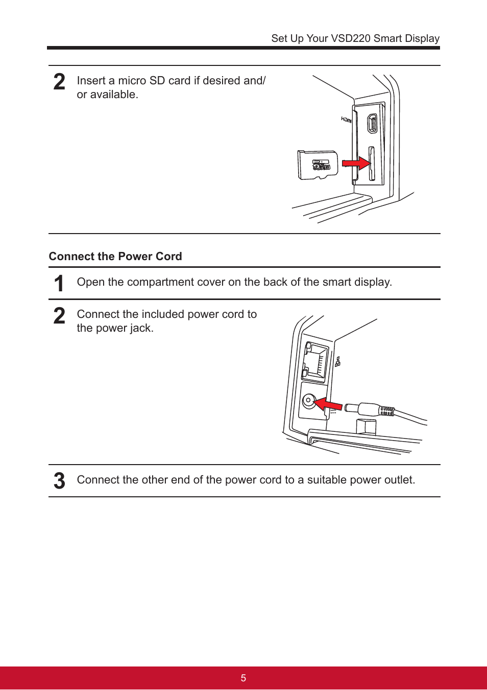 VIEWSONIC Smart Display VSD220 User Manual | Page 15 / 57