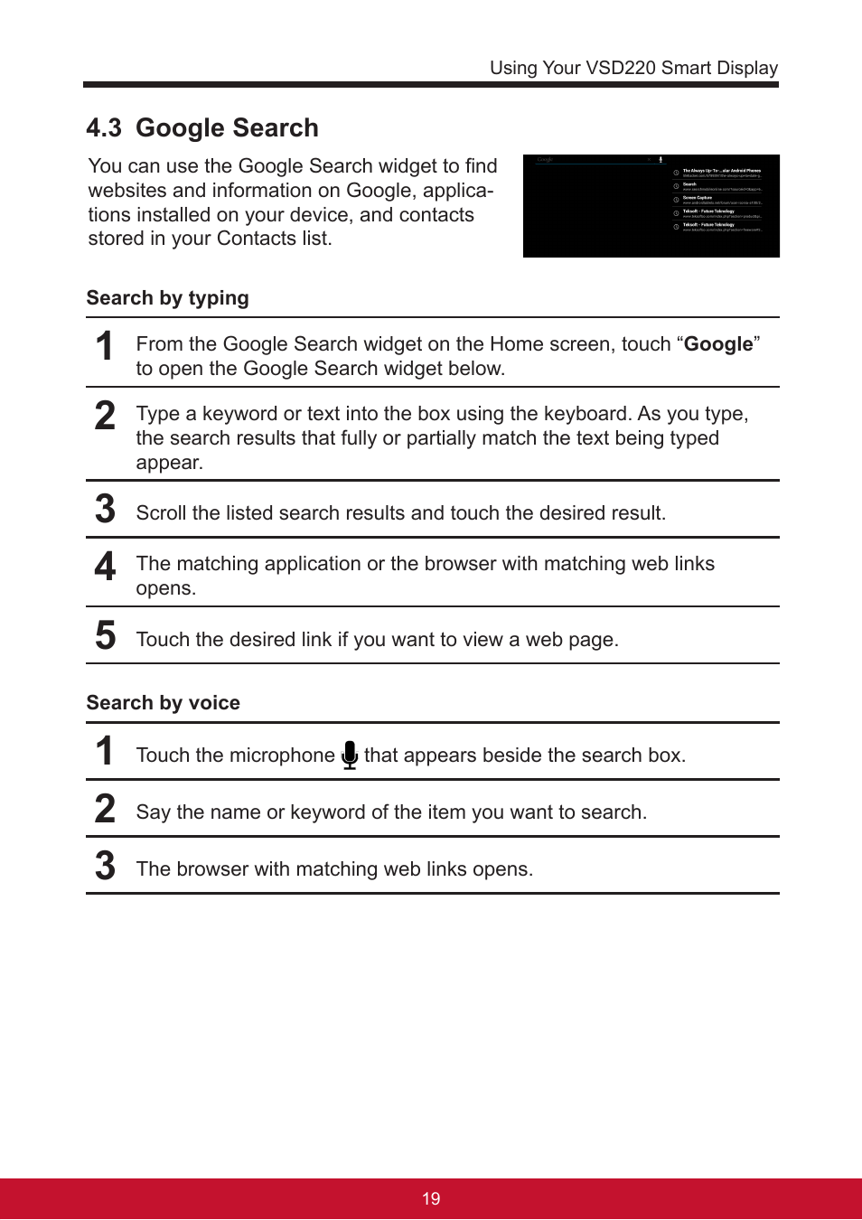 VIEWSONIC Smart Display VSD220 User Manual | Page 29 / 57