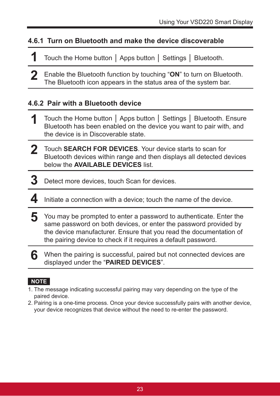 VIEWSONIC Smart Display VSD220 User Manual | Page 33 / 57