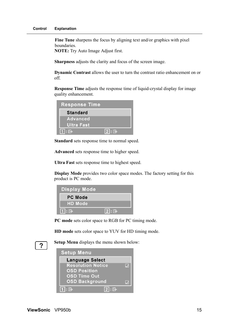 VIEWSONIC VS11964 User Manual | Page 18 / 28