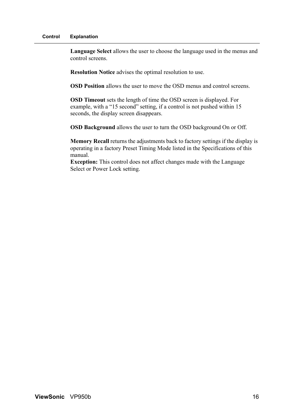 VIEWSONIC VS11964 User Manual | Page 19 / 28