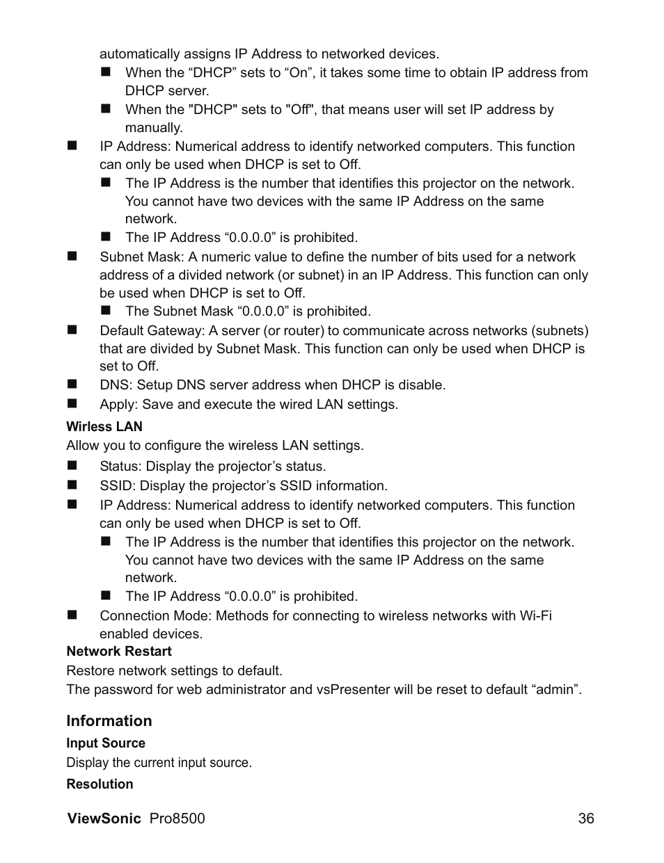 VIEWSONIC VS13645 User Manual | Page 40 / 79