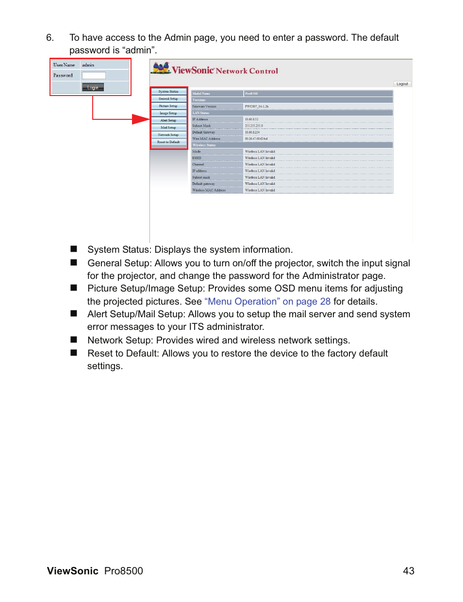 VIEWSONIC VS13645 User Manual | Page 47 / 79