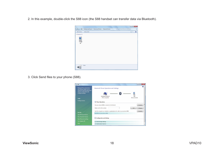 VIEWSONIC VPAD10 VS13790 User Manual | Page 28 / 44