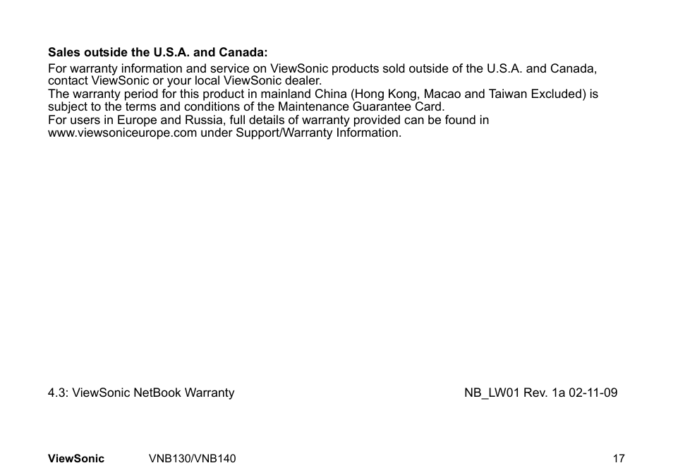 VIEWSONIC NETBOOK VS12946 User Manual | Page 30 / 31