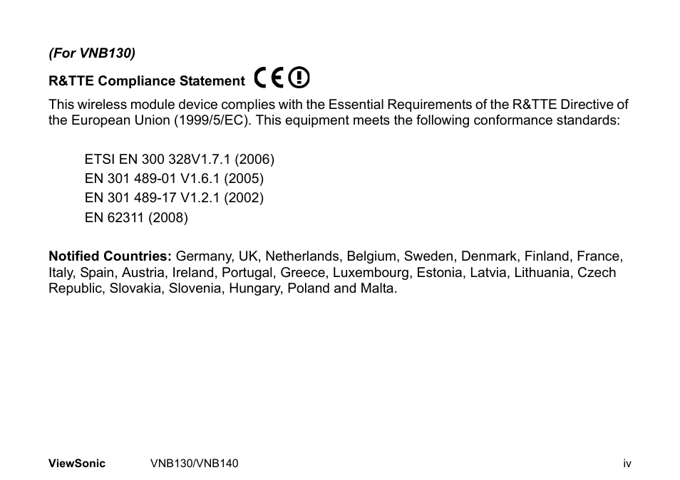 VIEWSONIC NETBOOK VS12946 User Manual | Page 5 / 31