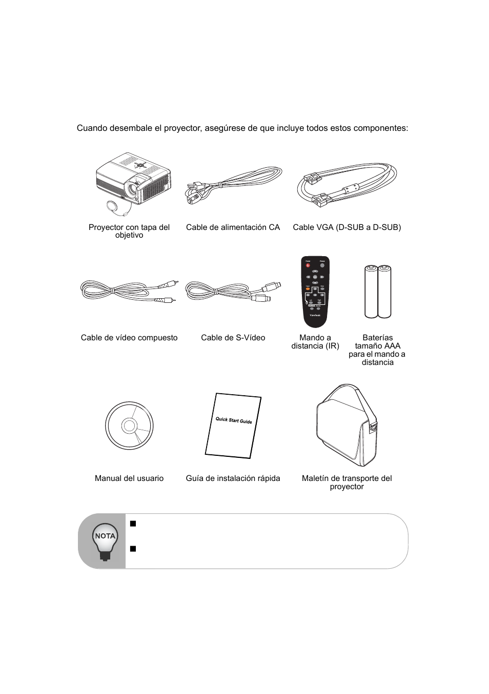 VIEWSONIC PJ560DC User Manual | Page 8 / 36