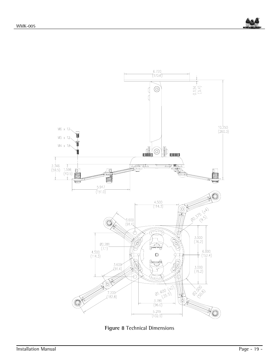 Technical specifications | VIEWSONIC WMK-005 User Manual | Page 19 / 20