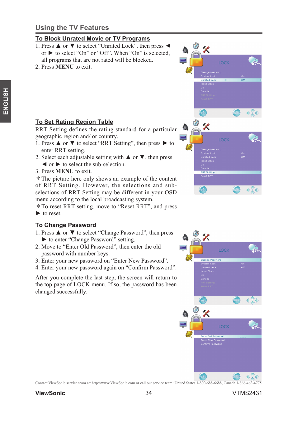 VIEWSONIC VTMS2431 User Manual | Page 39 / 63