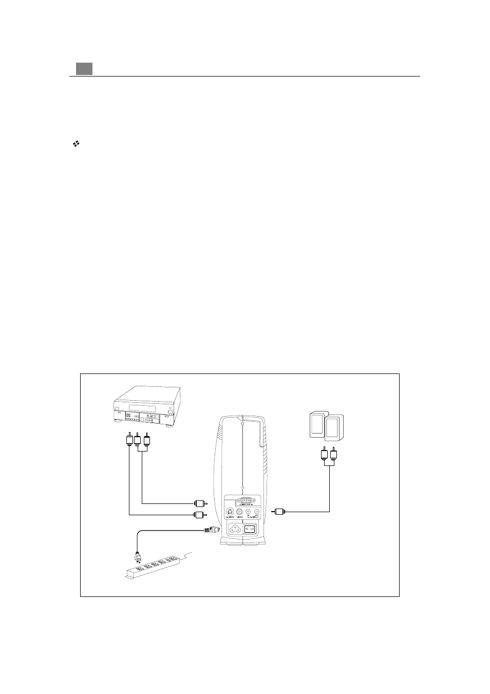 Connecting the projector to other v椀搀攀漀 匀漀甀爀挀攀, If you use the video cable, Connecting the projector to other video sources | VIEWSONIC PJ875 User Manual | Page 14 / 32