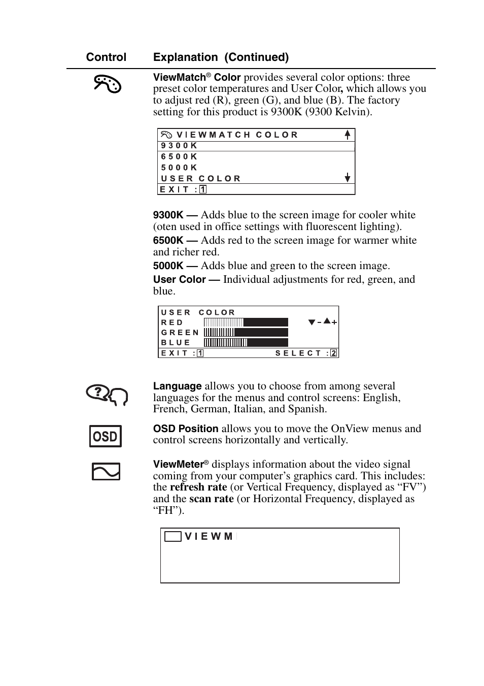 VIEWSONIC G810 User Manual | Page 11 / 20