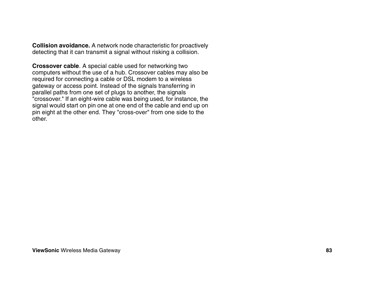 VIEWSONIC Wireless Media Gateway WMG80 User Manual | Page 89 / 105