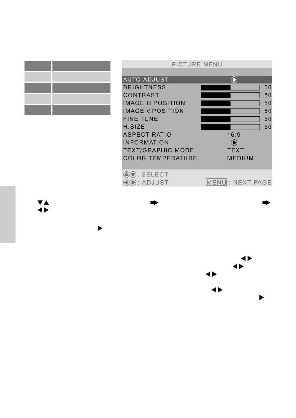 Source input: vga, dvi, ypbpr | VIEWSONIC N2750w User Manual | Page 35 / 47