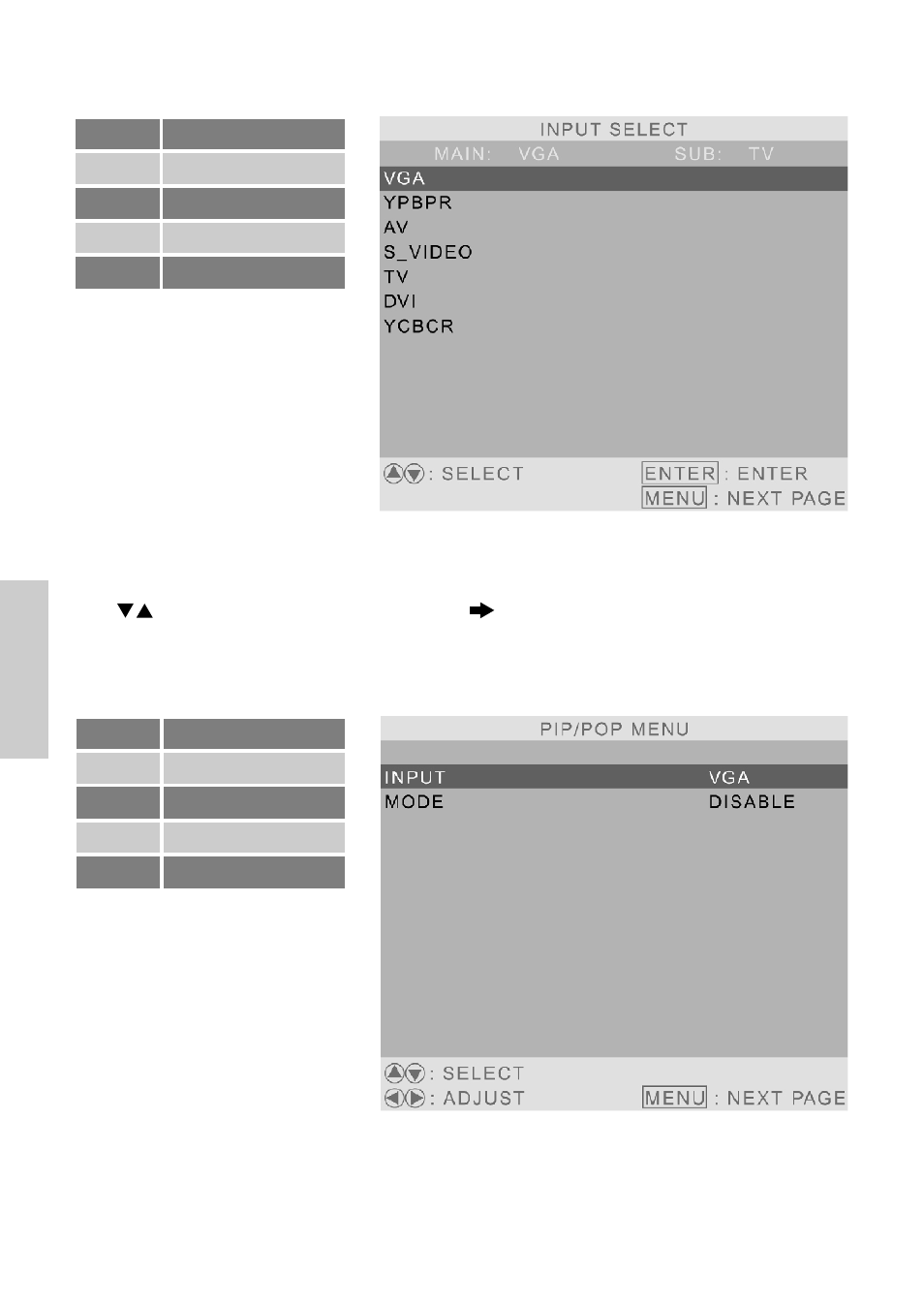 Source input: vga, dvi, ypbpr | VIEWSONIC N2750w User Manual | Page 37 / 47