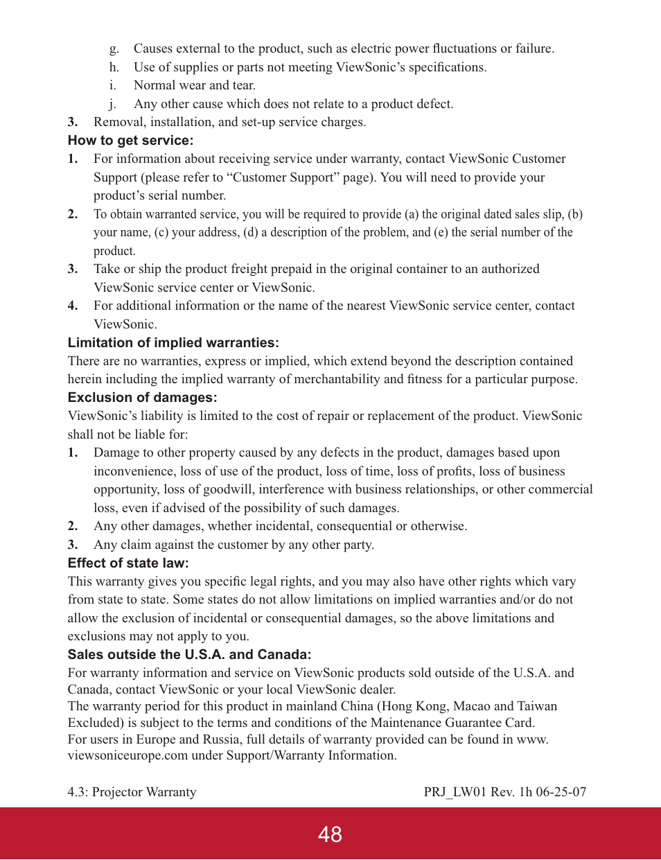 VIEWSONIC PJD5233 User Manual | Page 51 / 54
