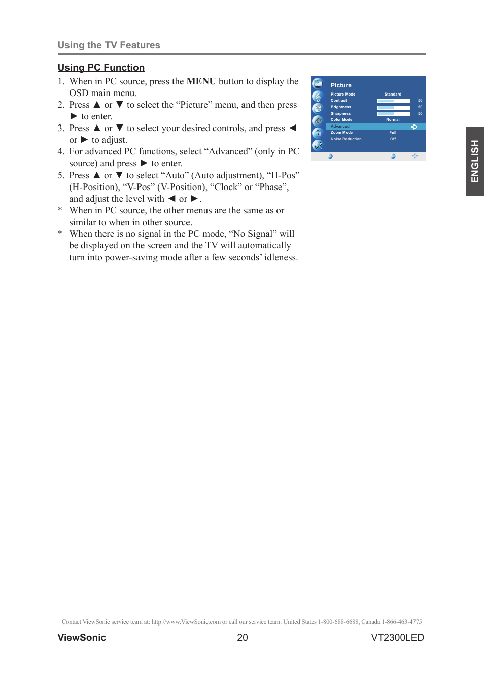 VIEWSONIC VS13215-1M User Manual | Page 28 / 34