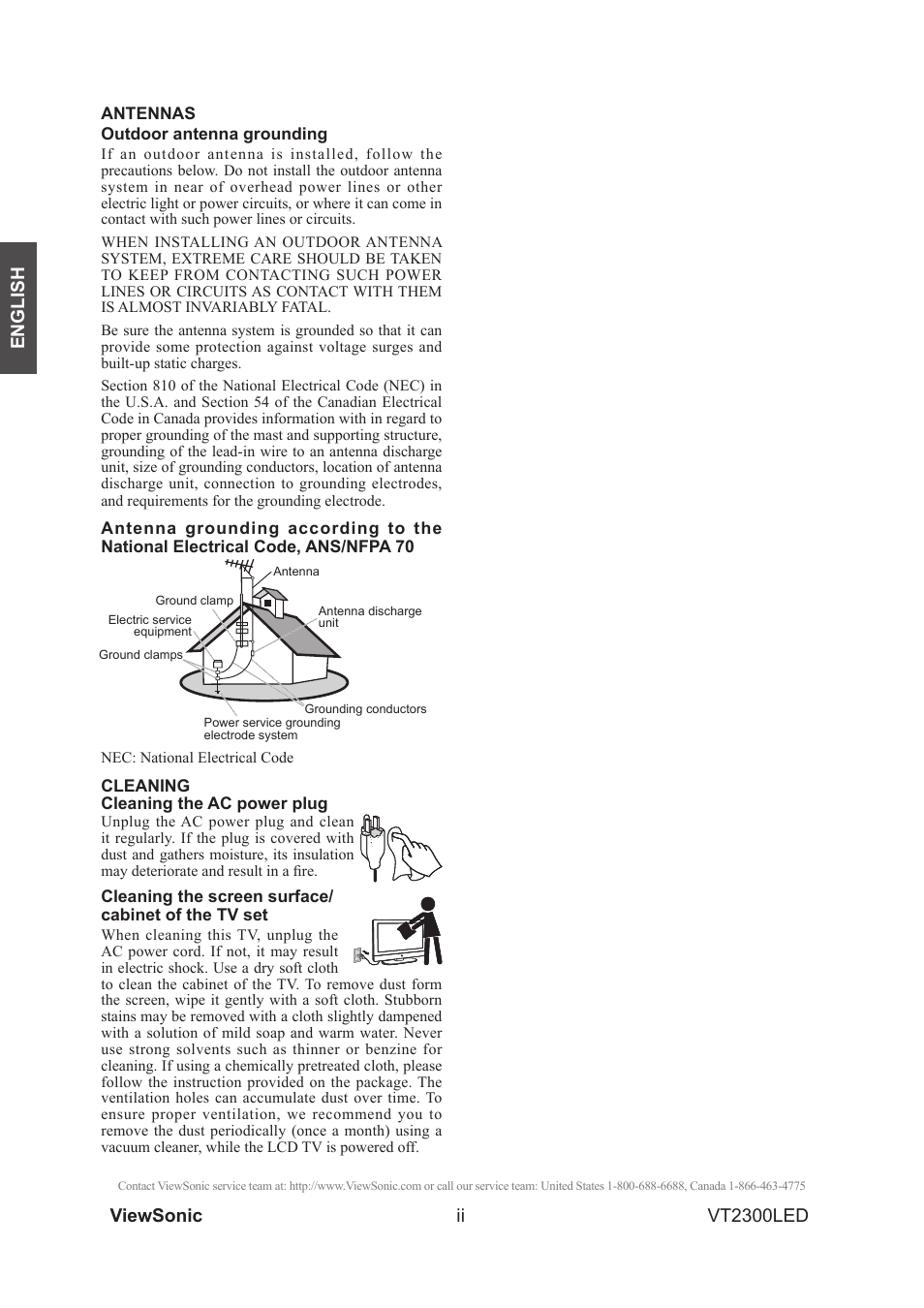 VIEWSONIC VS13215-1M User Manual | Page 3 / 34
