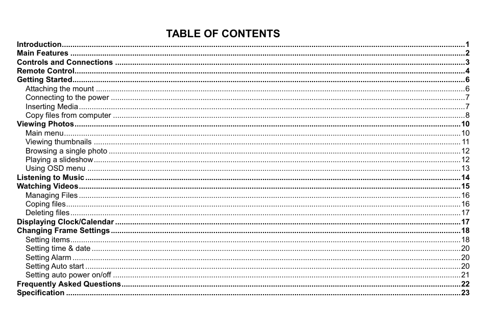 VIEWSONIC VFM835-52G User Manual | Page 5 / 31