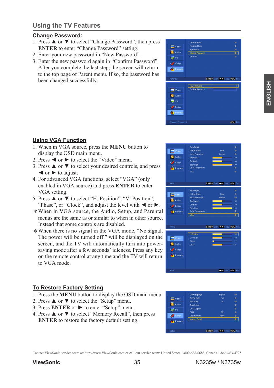 VIEWSONIC VS11770-2M User Manual | Page 40 / 50