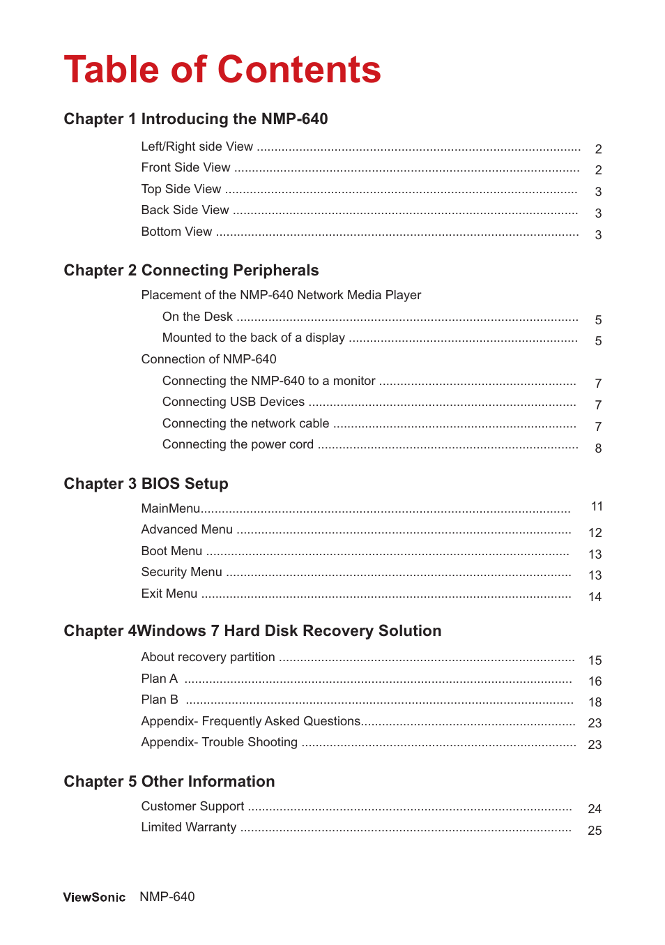 VIEWSONIC VS13920 User Manual | Page 6 / 31