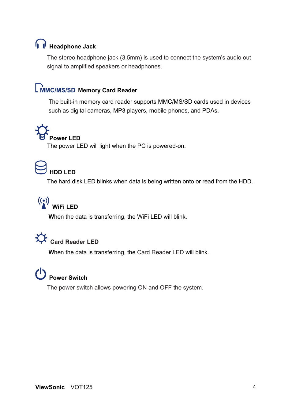 VIEWSONIC VS13172 User Manual | Page 12 / 39