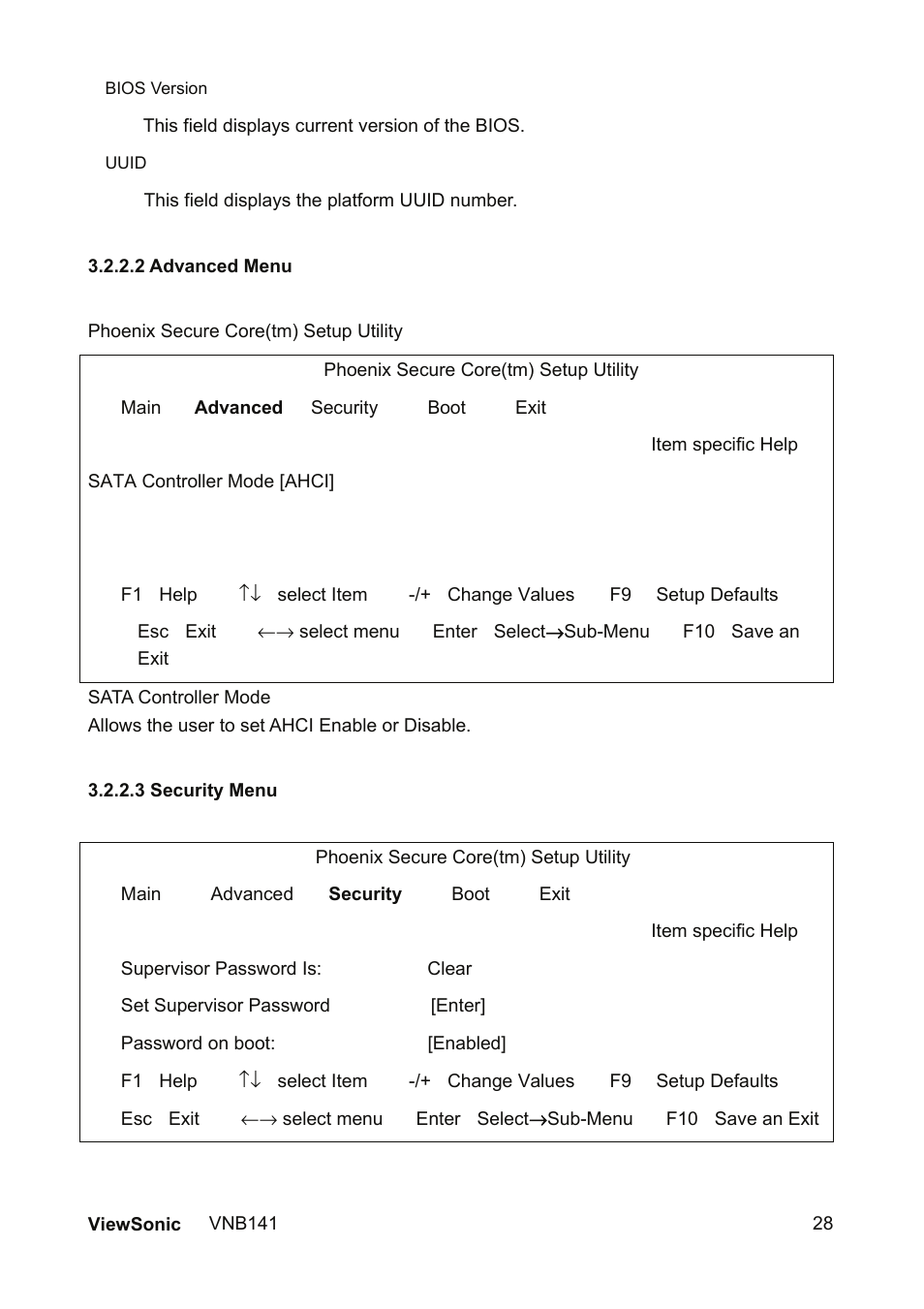 VIEWSONIC VNB141 VS13235 User Manual | Page 35 / 41