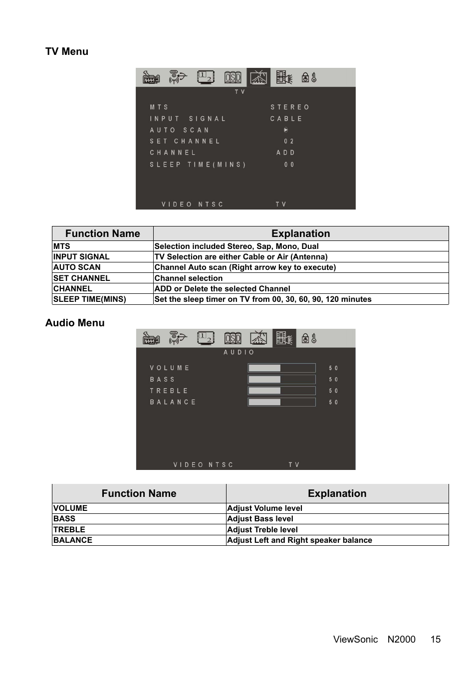 VIEWSONIC N2000 User Manual | Page 17 / 28