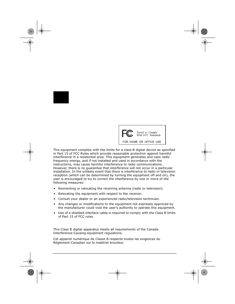 Appendix, Regulatory and safety information, Class b regulations | 10 appendix | VIEWSONIC PC V35 User Manual | Page 86 / 92