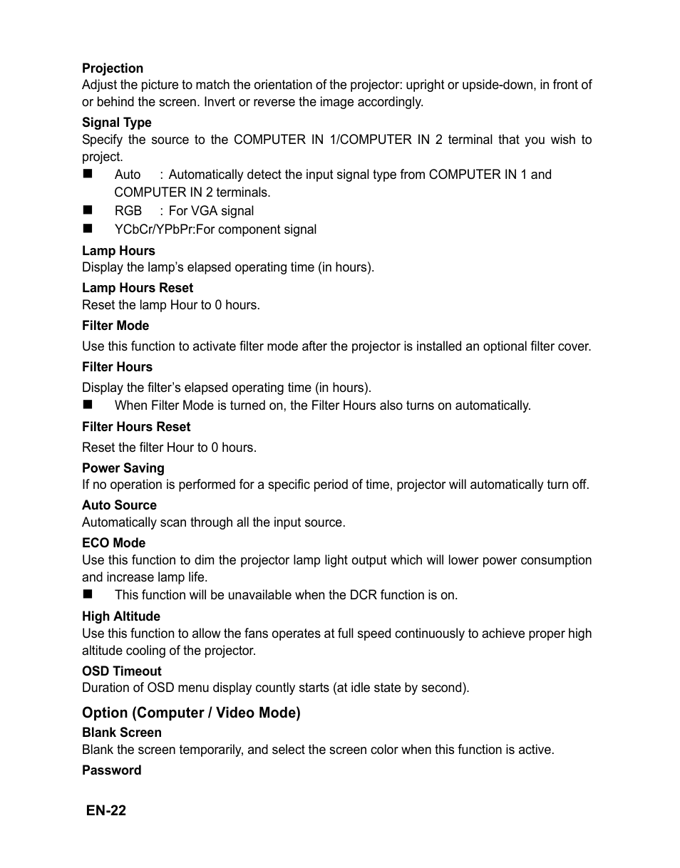 VIEWSONIC VS12476 User Manual | Page 25 / 59