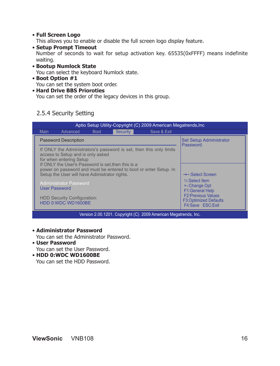 VIEWSONIC VS13329 User Manual | Page 22 / 38