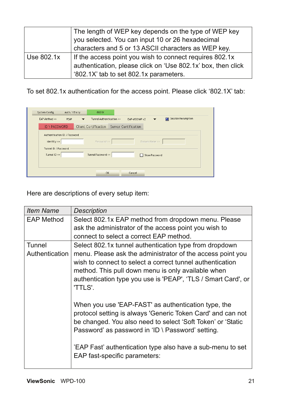 VIEWSONIC WPD-100 VS13789 User Manual | Page 27 / 60