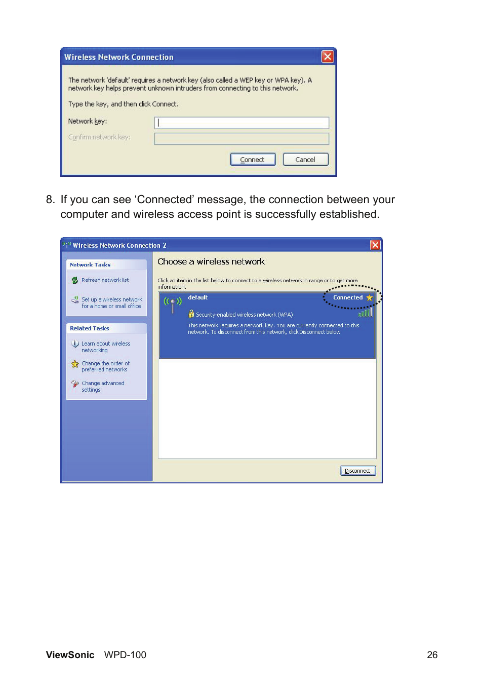 VIEWSONIC WPD-100 VS13789 User Manual | Page 32 / 60