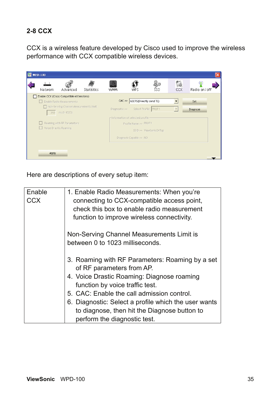 VIEWSONIC WPD-100 VS13789 User Manual | Page 41 / 60