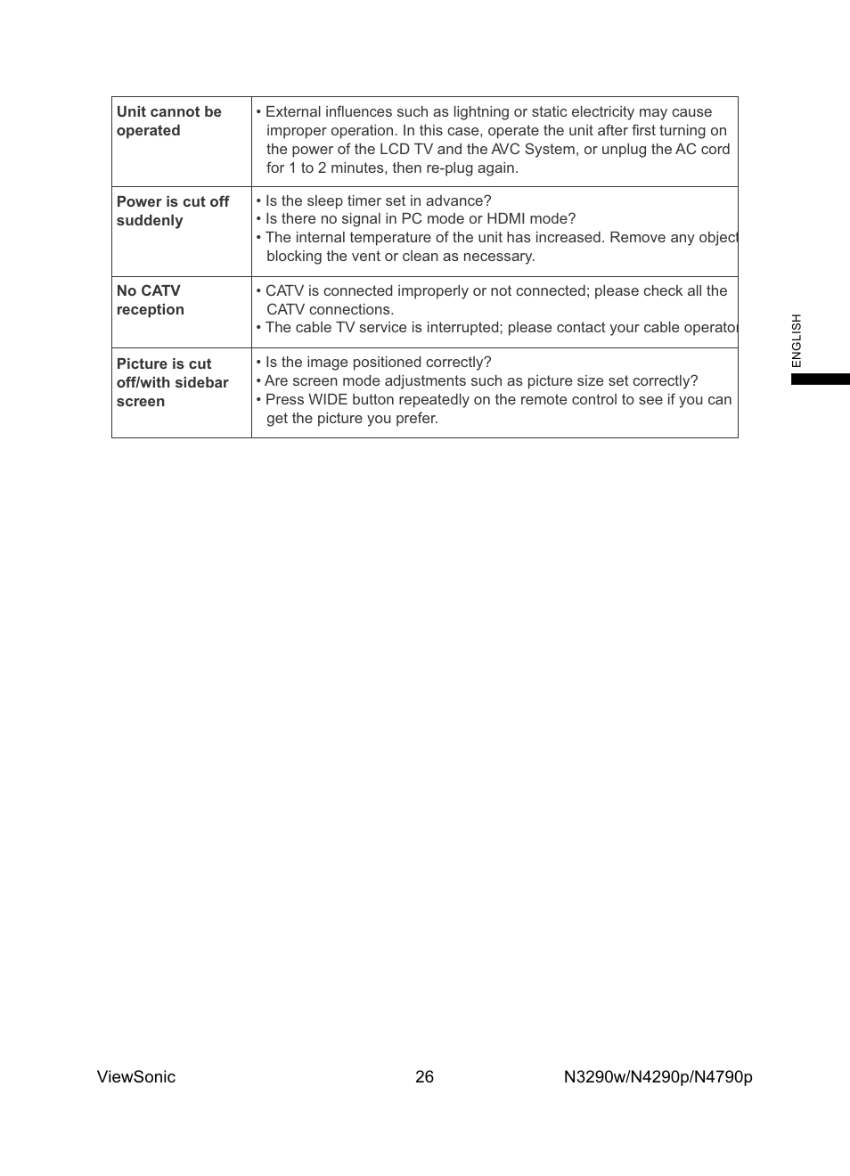 VIEWSONIC VS12279-1G User Manual | Page 28 / 31