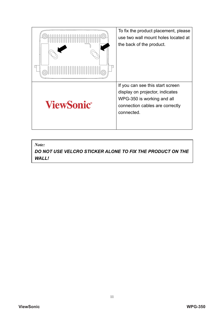 VIEWSONIC Wireless Presentation Gateway WPG-350 VS12526 User Manual | Page 16 / 65