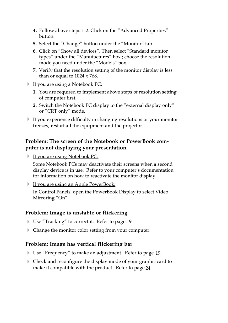 VIEWSONIC PJ255D User Manual | Page 27 / 34