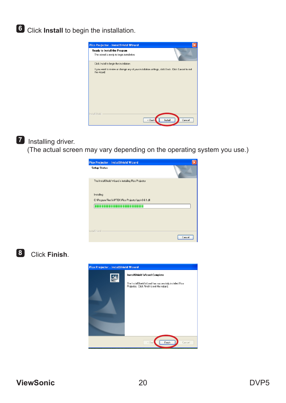 VIEWSONIC VS13783 User Manual | Page 26 / 37