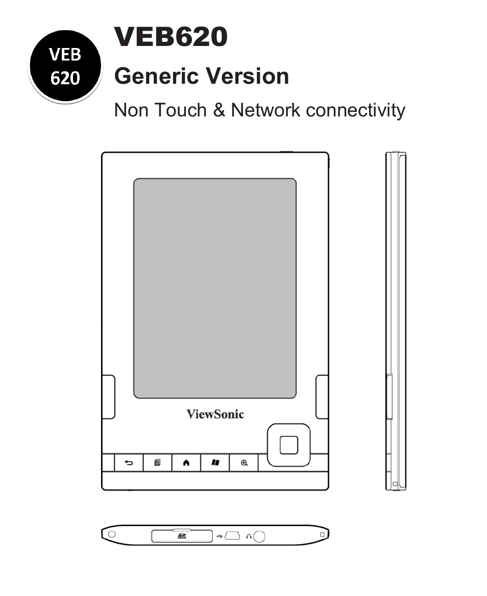 Veb620 | VIEWSONIC VS13394 User Manual | Page 15 / 73