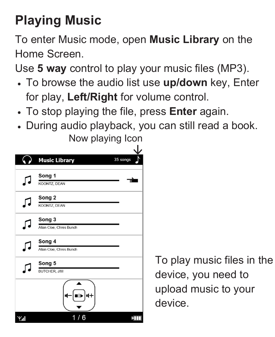 Playing music | VIEWSONIC VS13394 User Manual | Page 53 / 73