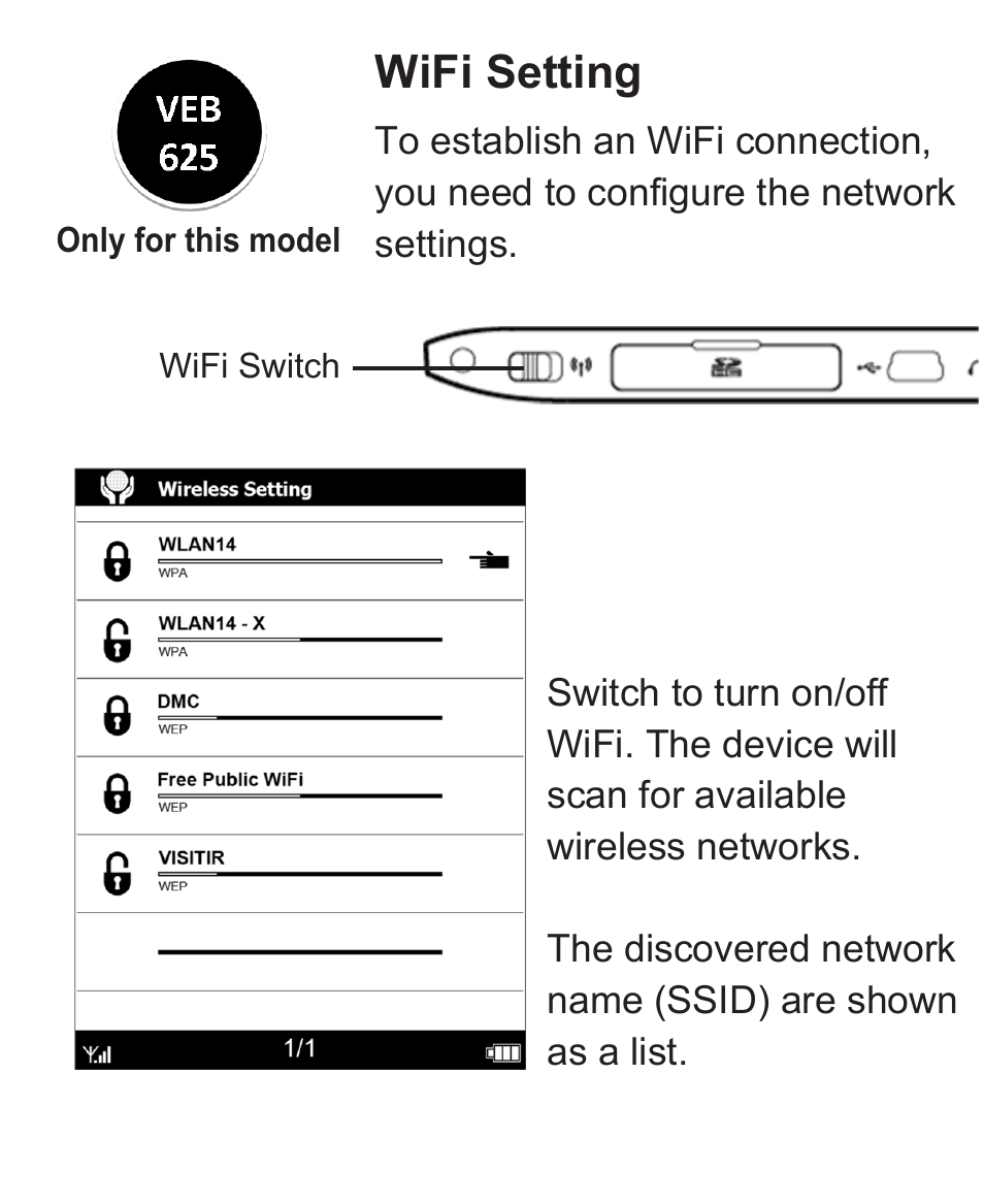 Wifi setting | VIEWSONIC VS13394 User Manual | Page 55 / 73