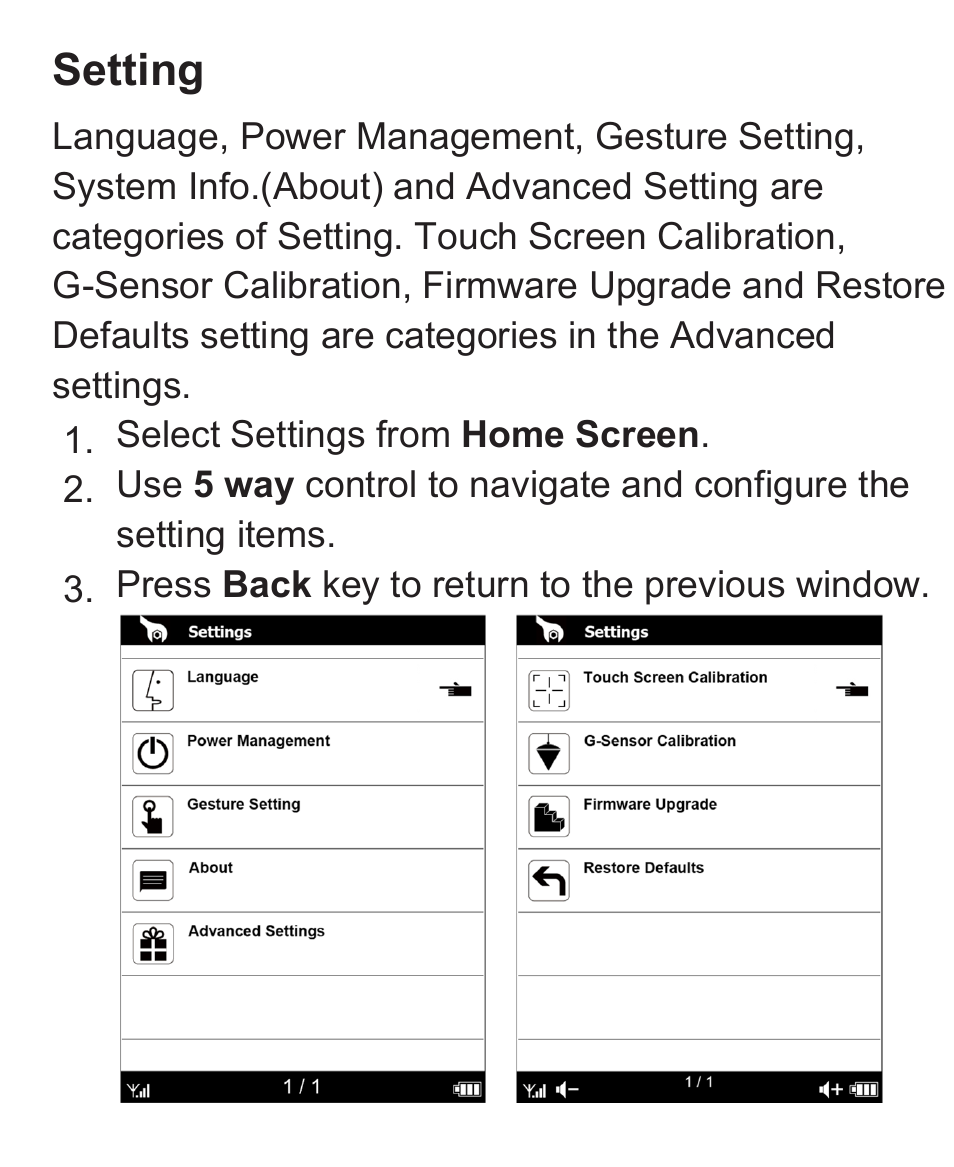 Setting | VIEWSONIC VS13394 User Manual | Page 59 / 73