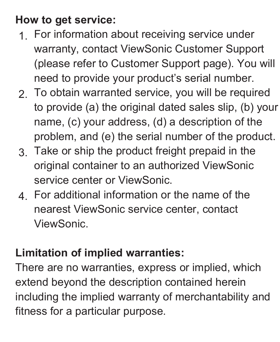 VIEWSONIC VS13394 User Manual | Page 71 / 73