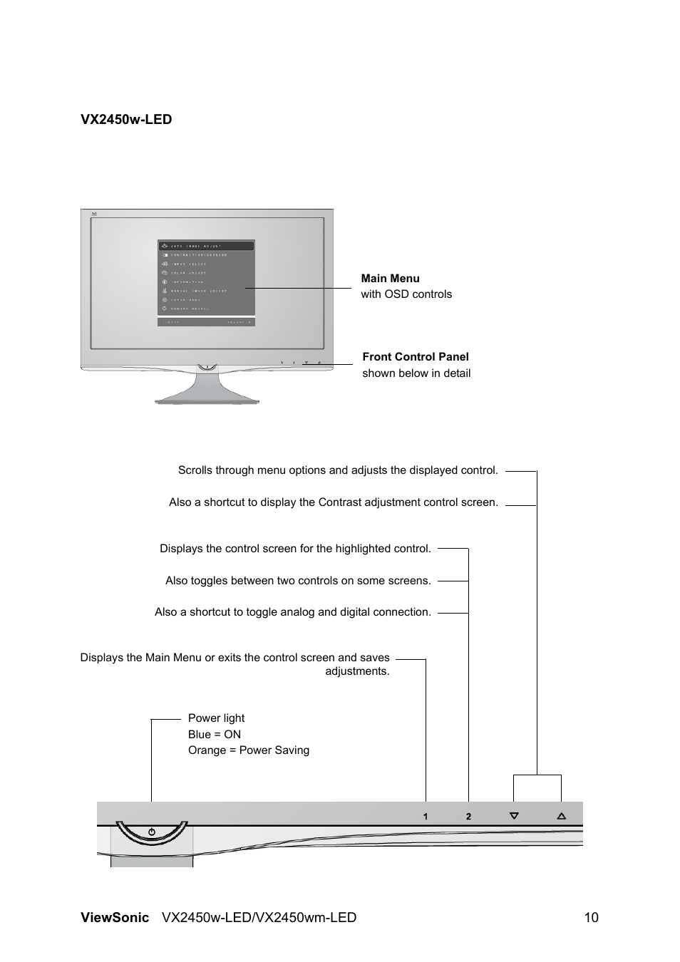 VIEWSONIC VX2450wm-LED User Manual | Page 13 / 27