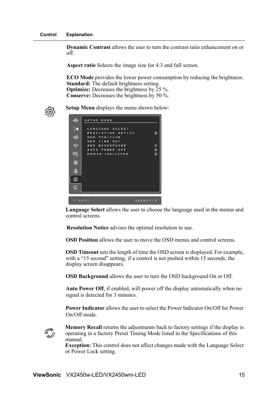 VIEWSONIC VX2450wm-LED User Manual | Page 18 / 27